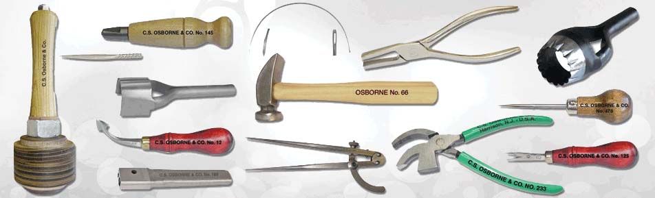 C.S. Osborne Duck Bill Pliers smooth Jaw 98-S Leatherwork